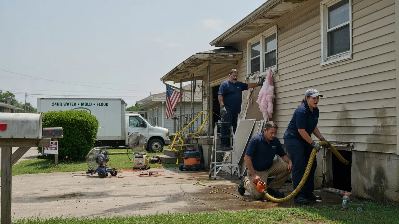 Water Damage Repair in Jacksonville, OH near me